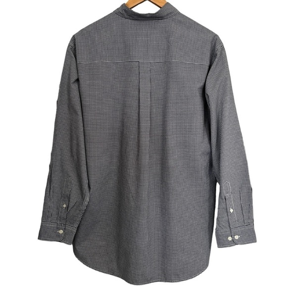 Campus Specialties Auburn Tigers Navy & White Gingham Button-down Shirt Sz Large - Picture 3 of 9